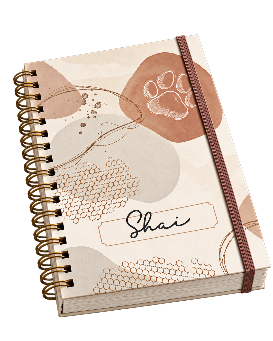 Pet Journal — mockup do produto
